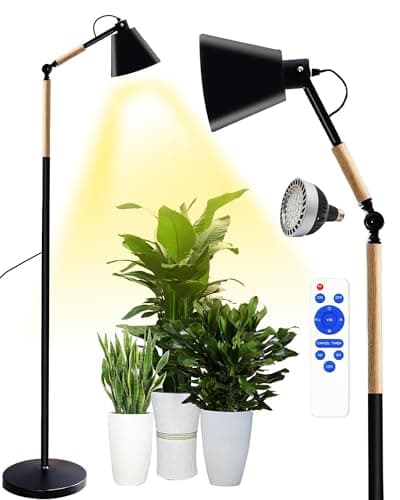 Arikashin Standing Plant Grow Light, LED Growing Light Full Spectrum for Indoor Plants，4/8/12H Timer, Flow Grow Light for Tall Large Indoor Plants — image 1