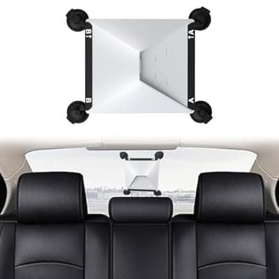 CubCore Starlink Mini Suction Cup Mount for Car Heavy Duty Holder Vibration-Proof Design for Road Trips Compatible for Travel Internet Connectivity for Sunroof/Front/Rear Window/Roof