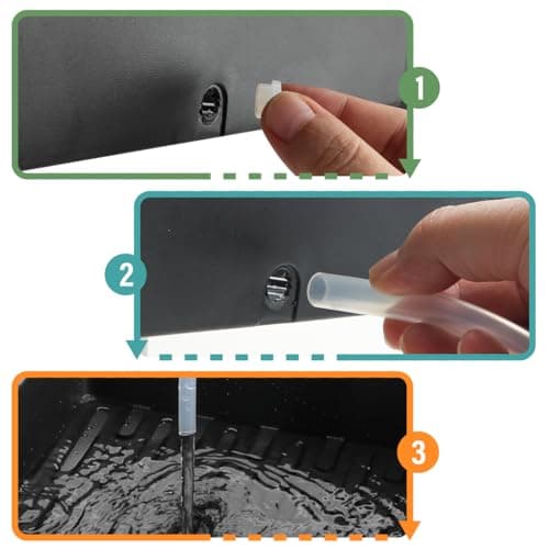 5 Pack Nursery Pots Trays with Removable Mesh Drainage Mat, Plastic Seed Starter Trays (17"x12"x3.5") with Drainage Hole, Propagation Kit for Seedlings, Microgreens, Plant Germination (Black) view 6