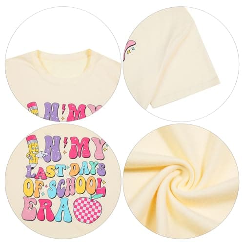 Last Day of School Teacher Shirt: Women Teacher Life Shirts Summer Happy Graduation Gifts Tee Tops view 6