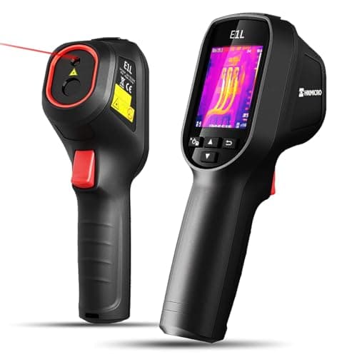 HIKMICRO E1L Thermal Imaging Camera with Laser Pointer, 320×240 Output, -4°F to 1022°F, 25Hz, <40mK, 350g Lightweight Handheld Thermal Imager with Professional PC Analysis — image 1