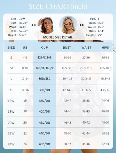 HUSKARY Tankini Swimsuits for Women Tummy Control Two Piece Bathing Suit Flowy Swim Tank Top with Boyshorts view 6