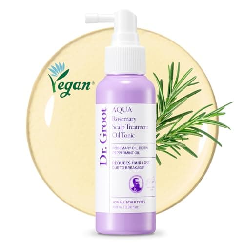 Dr.groot Rosemary Mint Oil Tonic for Hair Growth with Biotin, Hyaluronic Acid, Thickening & Scalp Nourishing. Korean Haircare. Sulfate-Free, Silicon-Free, Paraben-Free (3.38 fl oz/ 100ml) — image 1