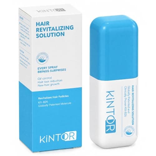 KINTOR 0.5% KX-826 Hair Revitalizing Spray, Blue Basic, 60 mL (2 fl oz) | Daily Care for Men & Women,Fuller-Looking Hair,Lightweight Oil Control,1 Month Supply — image 1