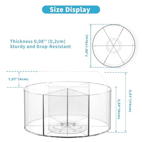 Rotating Markers Organizer for Kids view 2
