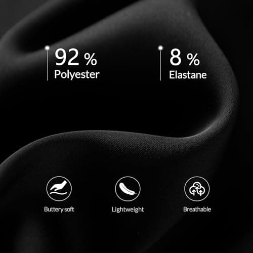 Leafigure 2 Pack Biker Shorts for Women 6" High Waisted Gym Shorts for Yoga Workout view 4