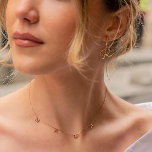 Mothers Day Gifts for Mom, for Wife - 14K Gold Mama Necklace- First Mothers Day Gifts for New Mom - Hypoallergenic, Water-Resistant & Tarnish-Free - Momma Necklace for Women - For Mother to Be view 2