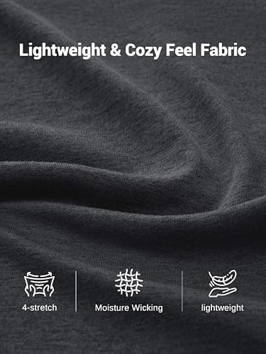 G Gradual Men's Sweat Casual Shorts Soft Moisture Wicking Athletic Gym Shorts with 3 Pockets for Lounge Workout Running view 4