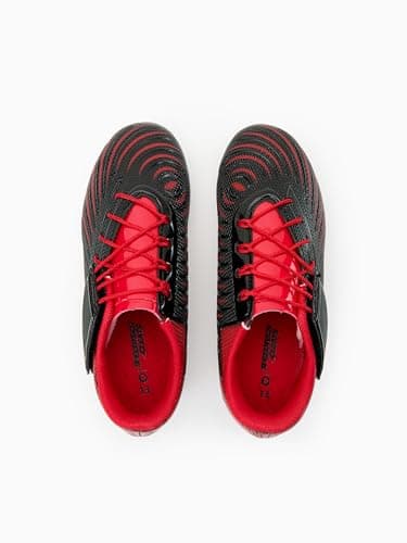 PATPAT Kids Soccer Cleats – Outdoor Firm Ground and Turf Football Training Shoes for Little Big Boys and Girls view 4