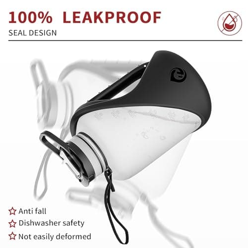 SZCXFLASK 2 Liter Water Bottles ，Bpa-Free,Leakproof，Dishwasher Safe Design，Big Water Bottle with No-Slip Handle for Gym，Sports，Outdoor view 3