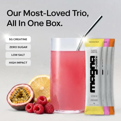 MAGNA Creatine Electrolyte Powder Drink Mix 5g creatine 28 Servings, Variety Pack view 5