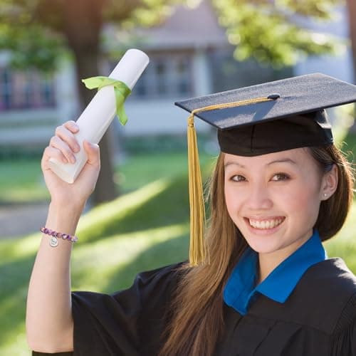 Sistble 2026 Graduation Gifts for Her Graduation Bracelet Class of 2026 College High School 8th 5th Grade Gifts for Daughter Granddaughter Nature Stone Bracelets for Women Inspirational Gifts Jewelry view 4