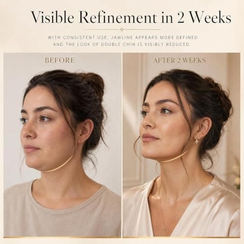 Electric Double Chin Device and V-Face Machine with 8 Modes and 15 Gear Adjustable Intensities - Intelligent Double Chin Machine for V-face view 4