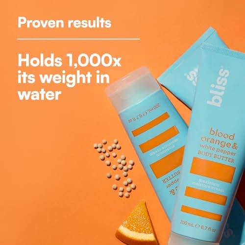 Bliss Body Butter - Blood Orange and White Pepper - Maximum Moisture Cream - 6.7 Fl Oz - Body Lotion for Dry Skin - Long-Lasting Moisturizer for Women & Men - Vegan and Cruelty-Free view 2