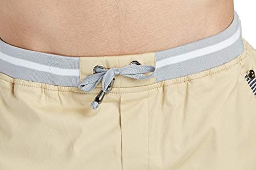 Tansozer Men's Shorts Casual Classic Fit Drawstring Summer Beach Shorts with Elastic Waist and Pockets view 2