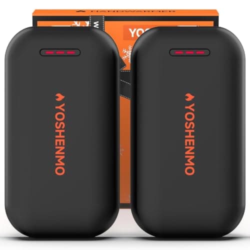 Hand Warmers Rechargeable, Electric Hand Warmer Reusable, Slim Pocket Heater Handwarmers,Gifts for Men, Women Christmas Outdoor/Indoor/Golf/Camping/Hunting Essentials(2 Packs) — image 1