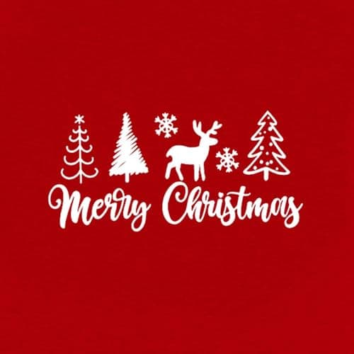 DESFSE Merry Christmas Shirts for Women Christmas Short Sleeve Tshirt Xmas Buffalo Plaid Tree Cute Graphic Print Tee Tops view 4