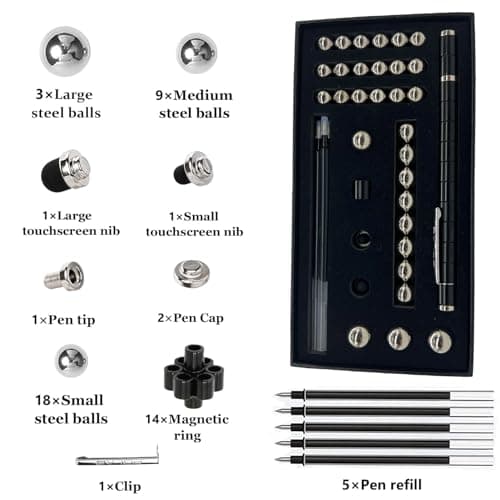 Fidget Pen Birthday Gifts For Men - Father Dad Gifts Stress Relief Toys Adhd Fidget Toys Magnetic Pen Teen Girl Boy Gift Trendy Stuff Teacher Appreciation Gift Cool Office School Desk Toy For Adults view 6