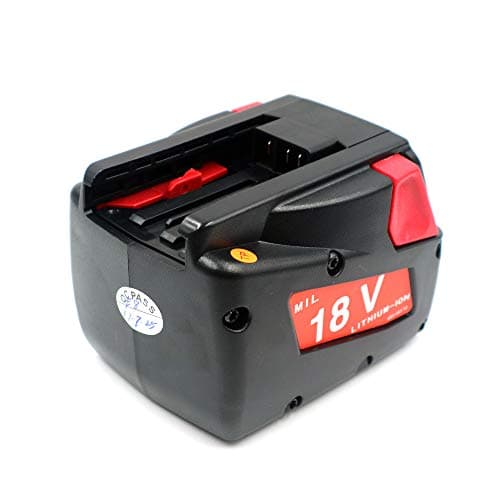 18V 5.0Ah/5000mAh Replacement Battery for Milwaukee 18V Cordless Power Tools,Compatible with 48-11-1830 4932352002 4932399512 MV18B V18 F38,Lithium Ion Battery with LED Indicator,Fast Charging view 4