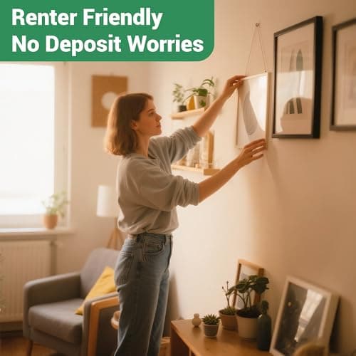 dosun Double Sided Tape Heavy Duty(4 Rolls, Total 40 FT), Sided Nano Tape, Strong Double Sided Tape for Walls, Used for Carpet, Poster, Picture Hanging, Outdoor Multifunctional Mounting Tape view 2