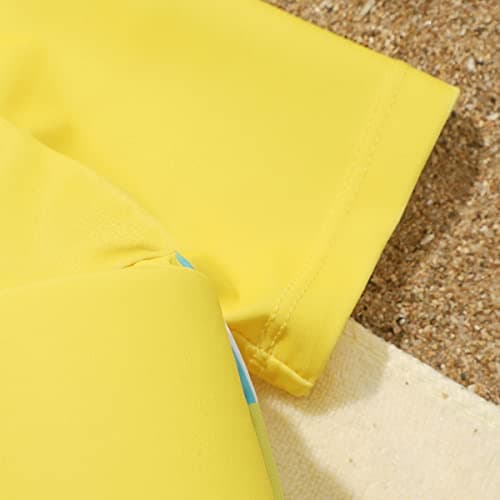 Toddler Float Swimsuit One Piece Beach Sport Summer Swimwear Hawaiian Floral Bathing Suit for Girls Boys view 5