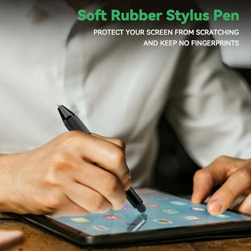 9-in-1 Multitool Pen with LED Light, Stylus, Level, Screwdriver, Cool Gadget, Gifts for Men. Women, Dad, Him, Husband, Father, Mechanic, Boyfriend, Birthday Gifts for Men, Black view 3