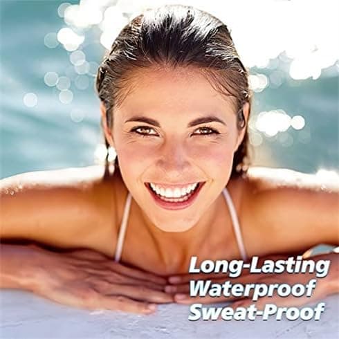 Eyebrow Stamp Stencil Kit - One-Step Eyebrow Stencil with 24 Reusable Thin & Thick Stencils, Long-Lasting Waterproof & Smudge-Proof Brow Stamp for Perfect Eye Makeup (Blonde) view 3