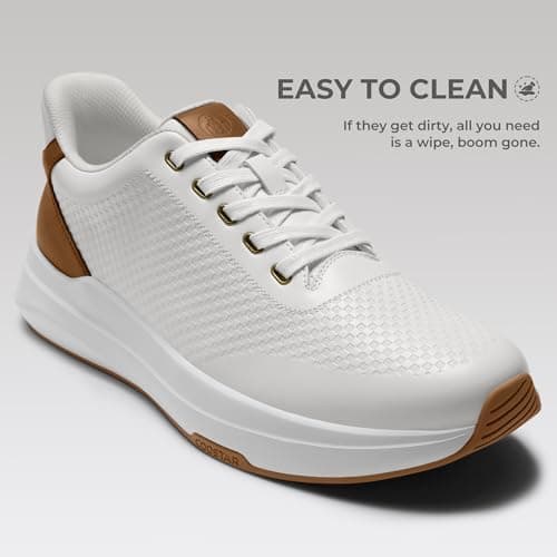 Coostar Mens Dress Sneakers Business Casual Shoes with Arch Support Orthopedic Oxfords Shoe Zapatos Casuales para Hombre view 5