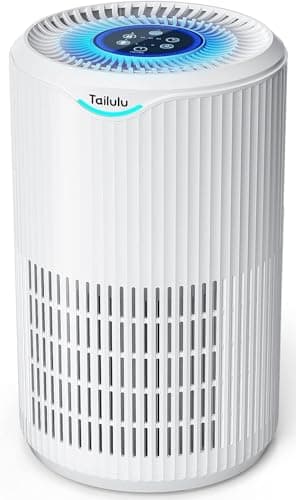 Air Purifiers for Home Large Room Up to 1680 Ft², Tailulu H13 HEPA Air Filter Cleaner, 360° Air Intake & Outlet,Smoke Dust Pollen,15dB Sleep Mode Air Purifiers for Bedroom Living Room, Kitchen, Office view 1