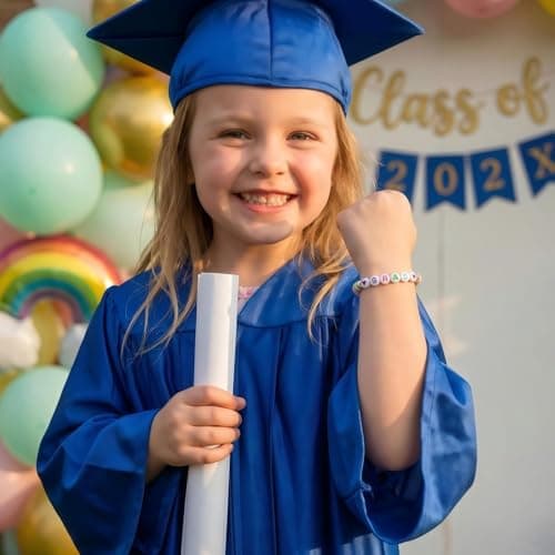 AYJDXXKJ Kindergarten Graduation Gifts Class of 2026, Preschool Graduation Bracelet for Girls, Graduation Gift for Daughter Granddaughter Niece with Gift Card & Present Box view 4
