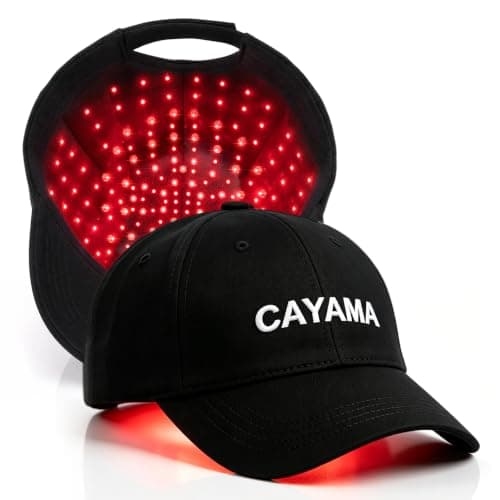 CAYAMA Laser Hair Growth Cap, 320 Lasers & LEDs, FDA-Cleared | 650nm red light; soft cap for men & women; up to 300 minutes per charge — image 1