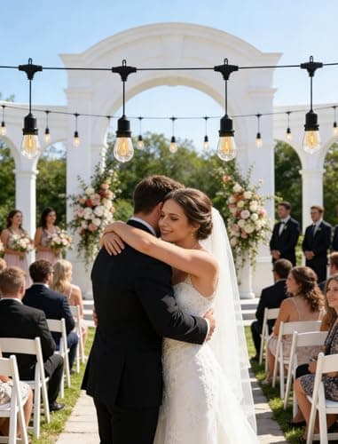 Hobbynors Outdoor String Lights 30FT, Patio Lights Outdoor Waterproof, Plug-in Hanging Lights with Shatterproof LED Bulbs, 2700K Warm White, E12 Connectable Lights for Porch Backyard Balcony Gazebo view 6