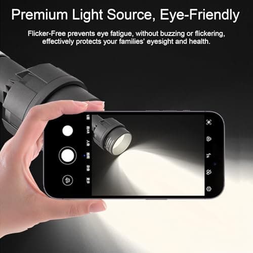 HengBo LED PAR20 Spotlight Bulb, E26, 15-60° Adjustable Beam Angle, 11W 4000K Neutral White for Accent Lighting in Home, Kitchen, Restaurant, Silver Aluminum Housing view 5