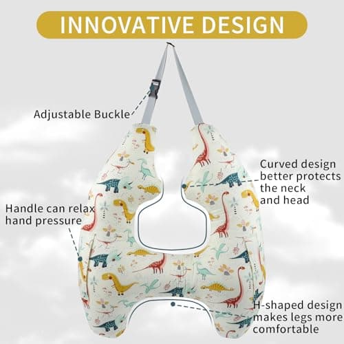 Car Pillow for Kids,H-Shape Travel Pillow for Child Sleeping Neck Shoulder Support Car Seat Pillow A Sleeping Artifact Suitable for Road Trips of Adults and Children Travel Pillow for Kids view 4