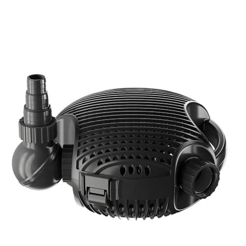 LYCLEAN Submersible Water Pump 3302 GPH, 130W Pond Pump with 13.1FT Lift Height for Water Fountain Pond, Adjustable Water Outlet Quiet Aquarium Pump for Waterfall, Fish Pond, Statuary Hydroponic — image 1