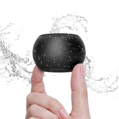 Mini Bluetooth Speaker, 2026 Super Bass 5W Portable Wireless Speaker with Lanyard, IP7 Waterproof 8H Playtime Brief Design, Small Shower Travel Speaker for Outdoor/Beach, Compatible with iOS/Android — image 1