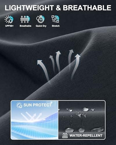 Men's Golf Shorts 7"/ 9"/ 11" Inseam with 5 Pockets Lightweight Stretch Quick Dry Casual Dress Hybrid Short for Men view 4