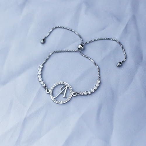 YLWJSP Love Symbol Charm Adjustable Bracelet Infinity Heart Symbol Charm Bracelet Love Friendship Jewelry Gift Birthday Gift view 3