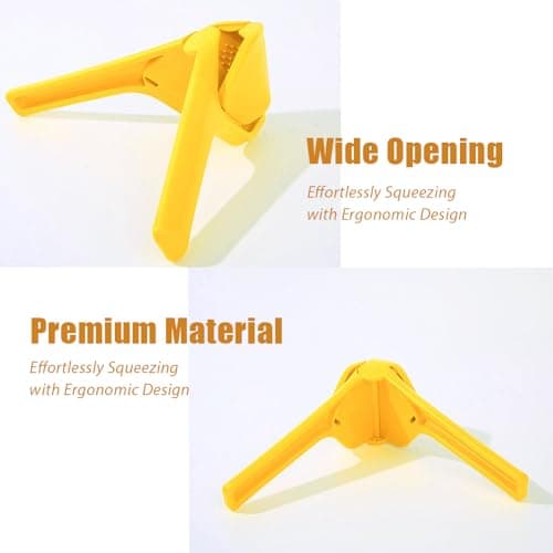 Juice Squeezer Handheld Lime Juicer Squeezer Effortless Juice Presser Small Manual Fruit Squeezer Citrus Press Folds Flat Design For Saving Space Strorage, Easy to Use for Lemon, Lime, Cirtus, Orange view 3