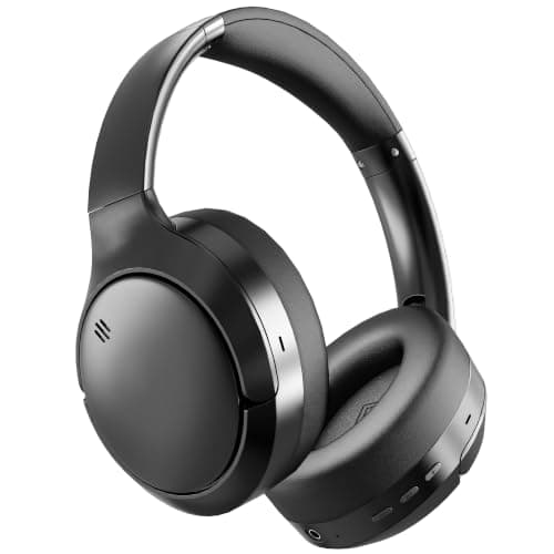 Bluetooth 6.0 Noise Cancelling Headphones - Over Ear Headphones with -35dB ANC, 100H Playtime, Transparency Mode, Low Latency Game Mode, AUX, Type-C, for Daily, Gaming — image 1