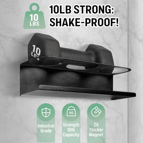 POLRAI 2 Pack Magnetic Stanley Cup Holder for Fridge, Water Bottle Organizer for Tumbler with Double Sided Tape Hold Stanley Cup Accessories for Kitchen Cabinet Wall view 6