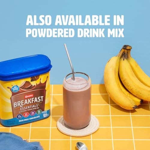 Carnation Breakfast Essentials Ready to Drink with Fiber, Rich Milk Chocolate, 8 FL OZ Carton (Pack of 24) view 6