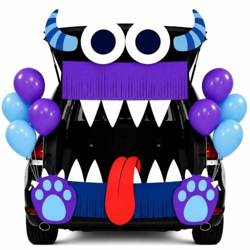 Monster Trunk or Treat Car Decorations Kit for SUV Halloween Decor — image 1