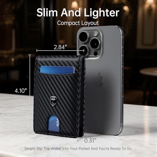 Gostwo Money Clip Wallets for Men Front Pocket Slim Card Wallet view 4