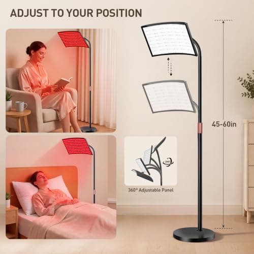 5 Color Red Light Therapy for Body Face, 660nm 850nm 465nm 600nm view 6
