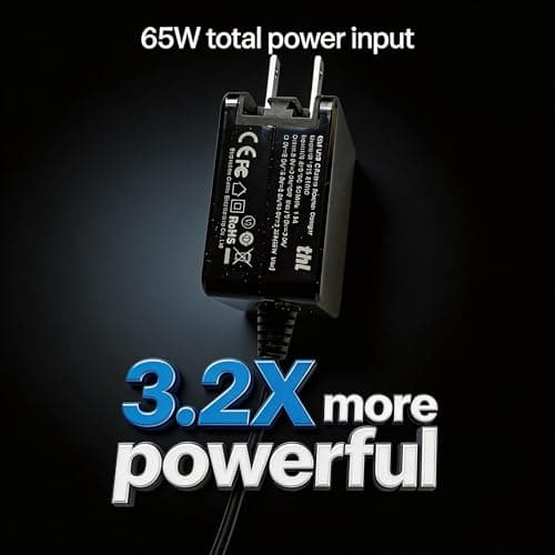 THL MagCharge 7-in-1 Magnetic Wireless Charging Station, 25W Rotatable Stand, Dimmable Ambient, Bluetooth Clock, 65W Adapter Included, for iPhone 17/16/15, Apple Watch, AirPods, Bedside Desk Charger view 3