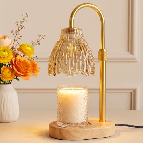 Dimmable Candle Warmer Lamp with Timer,Candle Lamp for Jar Candles — image 1