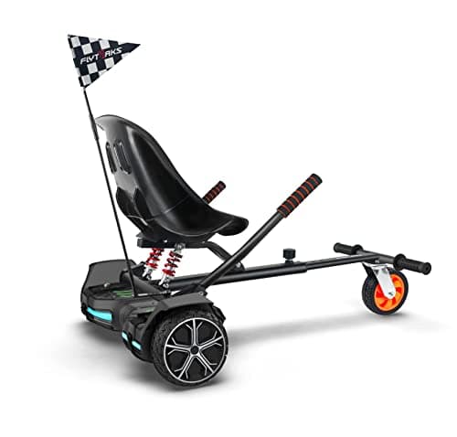 Flytraks K2 Self-Balancing Scooter Go Kart with Rear Shock Absorption, Balancing Scooter Seat Attachment for 6.5" 8" 10" Tires, Adjustable Length & Off-Road Wheel（ (Not Including Balancing Scooter) view 4