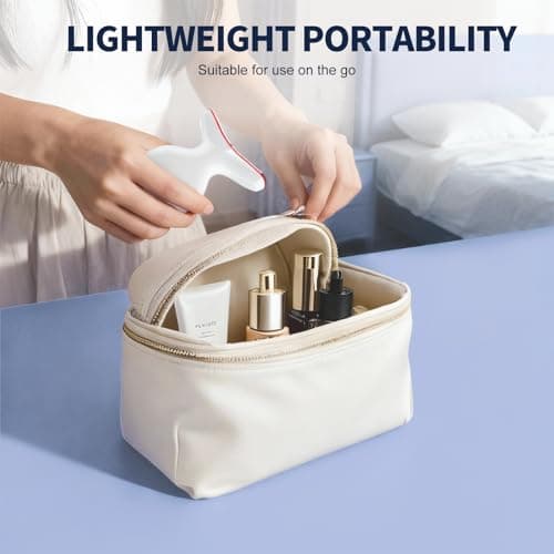 Red Light Therapy for Face, Multifunctional Face Massager with Micro-Current, LED Light Therapy & Vibration, at-Home Skin Care Face Sculpting Tool for Wrinkles, Micro-Current Facial Beauty Device view 7