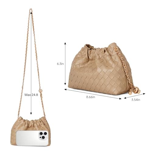 Kiss Sea Clutch Evening Purse, Mini Dumpling Crossbody Bag Womens Shoulder Handbags view 3